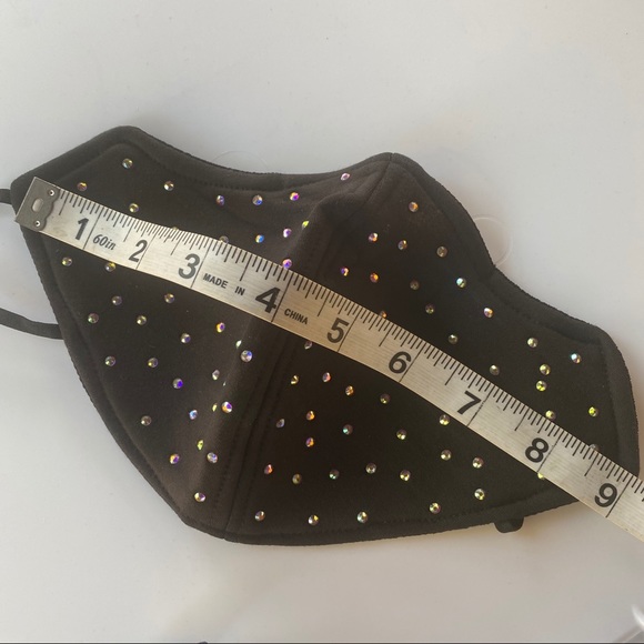 Luxury High Quality Fashion Face Mask Crystal - Picture 8 of 9